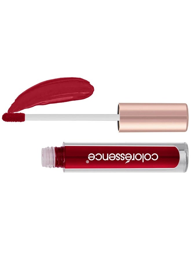 COLORESSENCE Liquid Sindoor, Maroon, 3ml | Quick Dry | Long Lasting | Sweatproof | Waterproof | Rich Color Highly Pigmented | Sponge Tip Applicator | Easy Application - Image 3